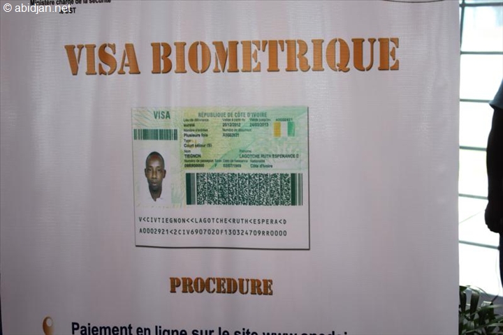 Article : Le visa biométrique est disponible à l’aéroport d’Abidjan