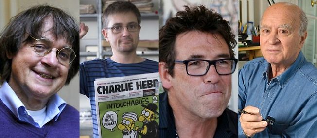 Des t&ecirc;tes fortes de Charlie Hebdo sont tomb&eacute;es suite &agrave; l'attentat. Ph DR