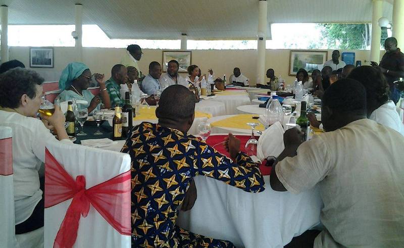 D&eacute;jeuner de presse OIF, Journalistes et Stylystes au MASA 2016, Abidjan (Ph: FBI)