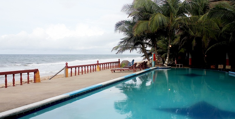 Une soixantaine de Blogueurs francophones ont eu l'occasion de faire une formation Mondoblog &agrave; Bassam, dans ce complexe h&ocirc;telier (Tereso) en mai 2014. Ph: Thelyson Or&eacute;lien